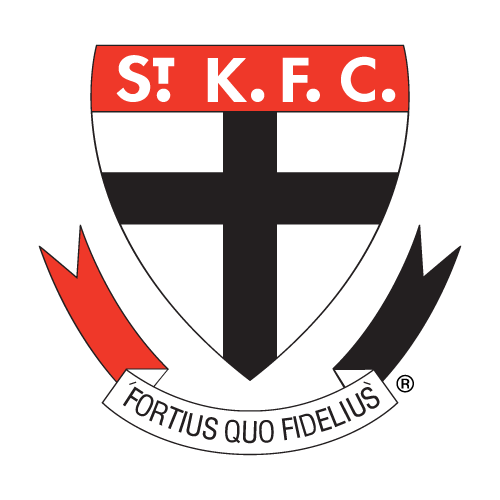 AFL Heritage Retro Tee Shirt - St Kilda Saints - Generous Sizes