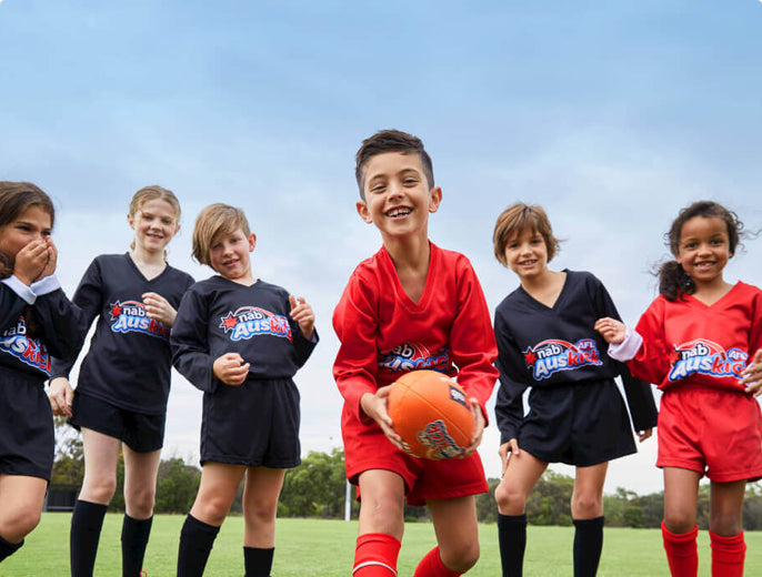 West Coast Eagles Kids Youths AFL Auskick Playing Pack with Football