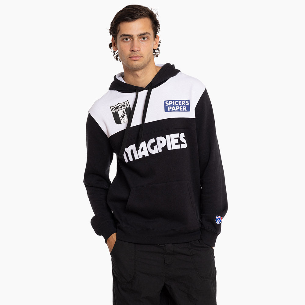 Collingwood Adult Throwback Hoodie – The Afl Store