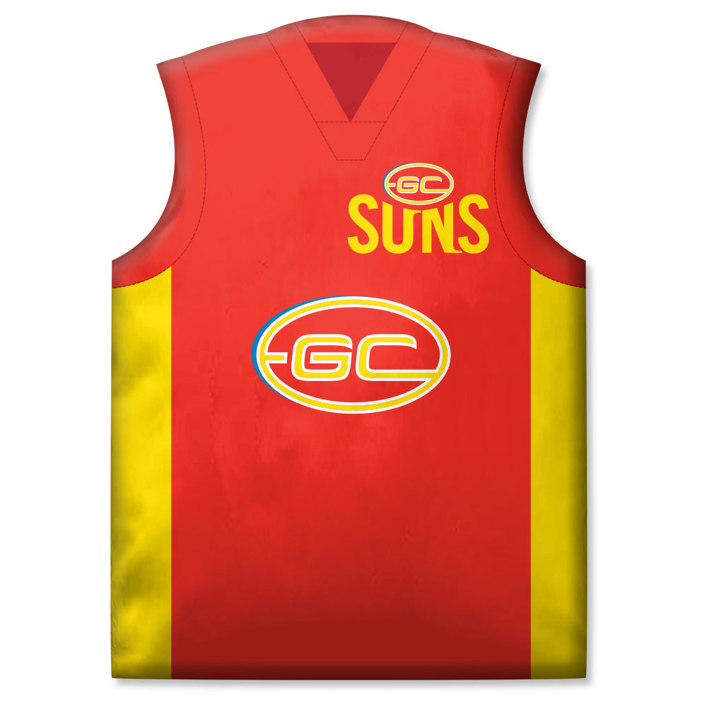 Gold Coast Suns Guernsey Cushion The AFL Store