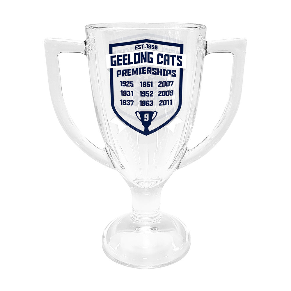 Geelong Cats Trophy Glass The Afl Store