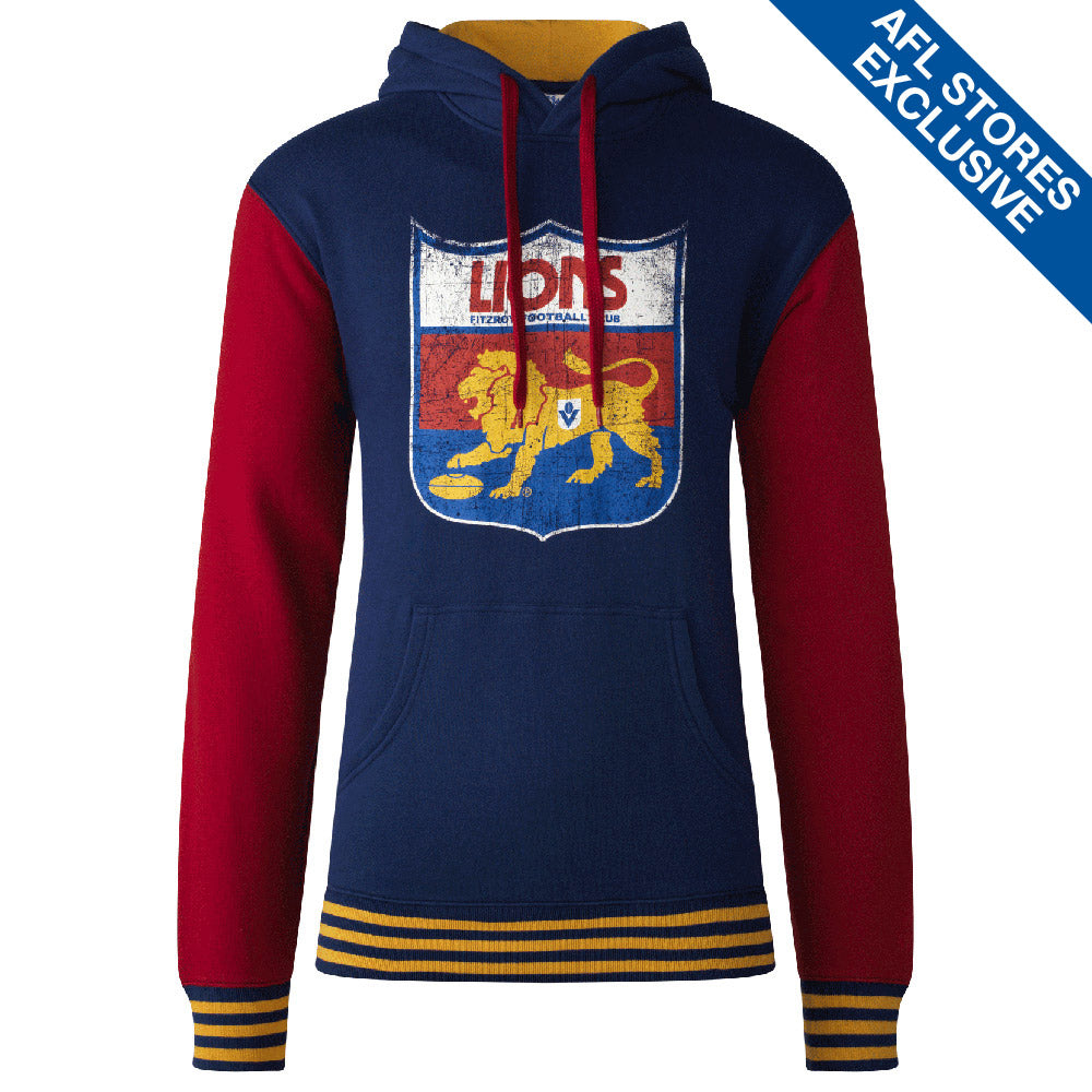 Throwback 1980 Fitzroy Lions Vintage Home Jumper Custom, 42% OFF