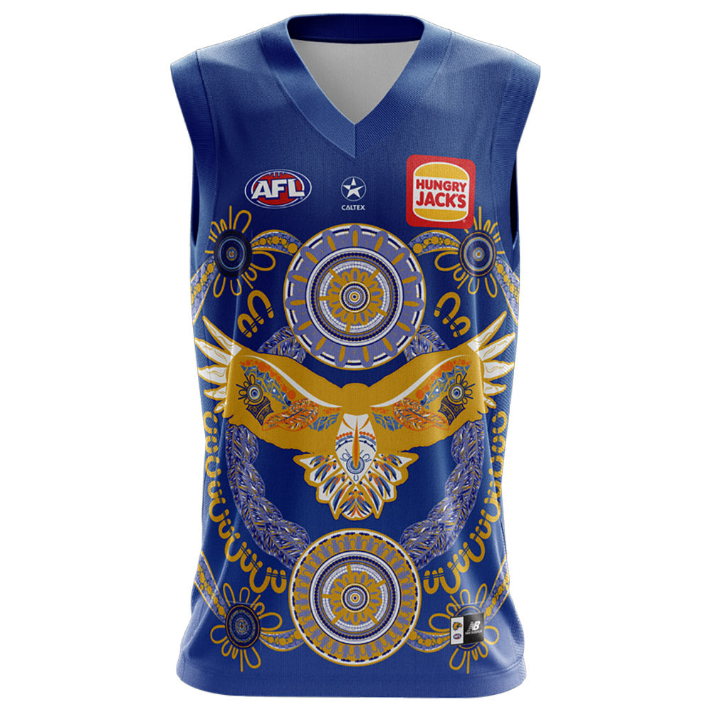 West Coast Eagles AFL Football Mens Footy Jumper Guernsey Jersey