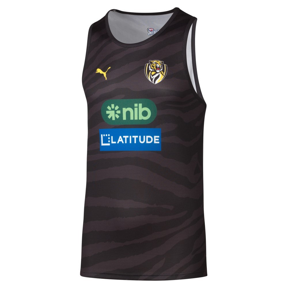 Richmond 2024 Authentic Mens Training Singlet – The AFL Store