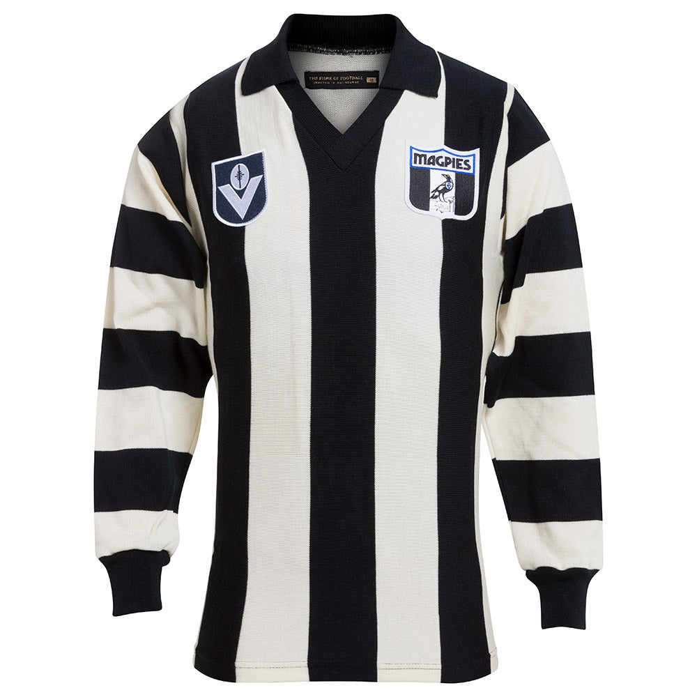 Collingwood Womens Wool Long Sleeve Vintage Jumper – The AFL Store