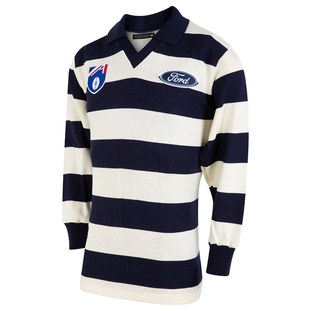 Geelong Cats Mens '92 Ford Wool Long Sleeve Vintage Jumper – The AFL Store