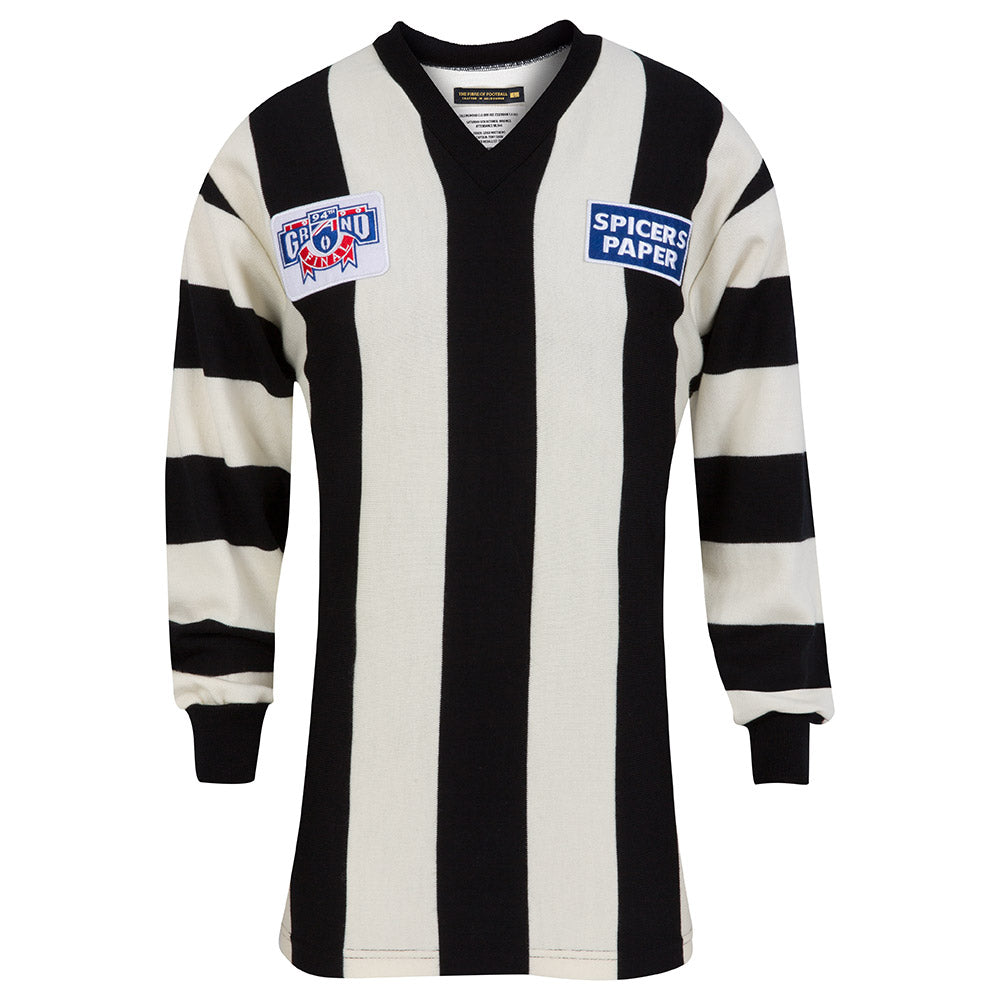 Collingwood Mens 90 Grand Final Wool Long Sleeve Vintage Jumper – The ...