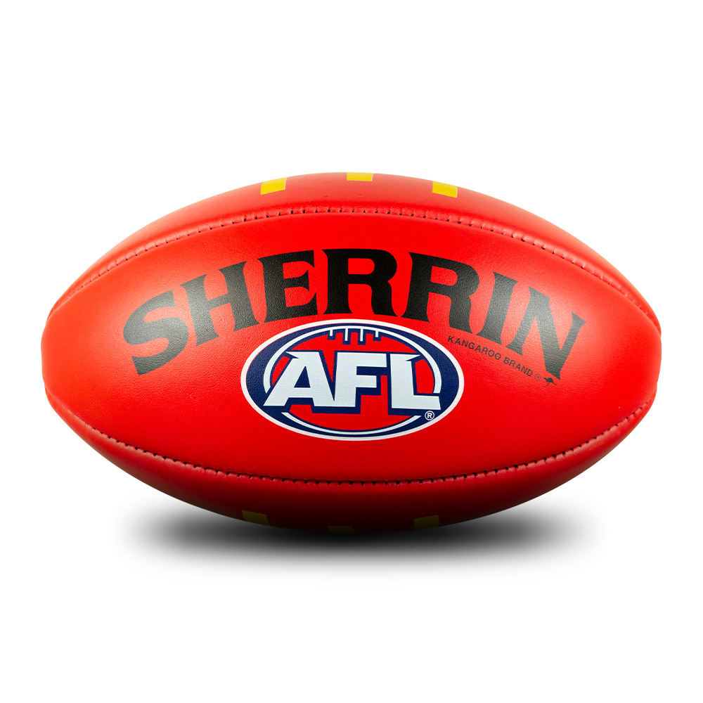 Sherrin Official AFL Game Football - Red – The AFL Store