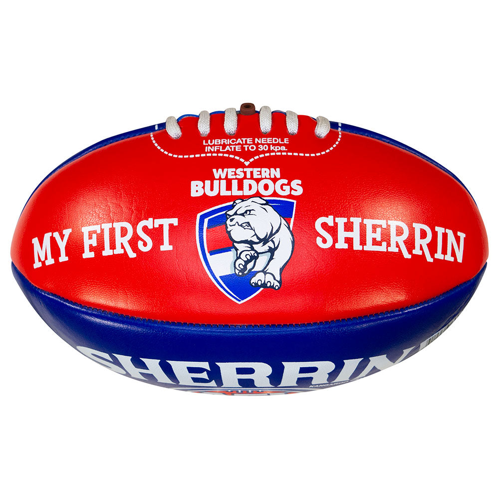 Western Bulldogs Sherrin My First Footy – The AFL Store