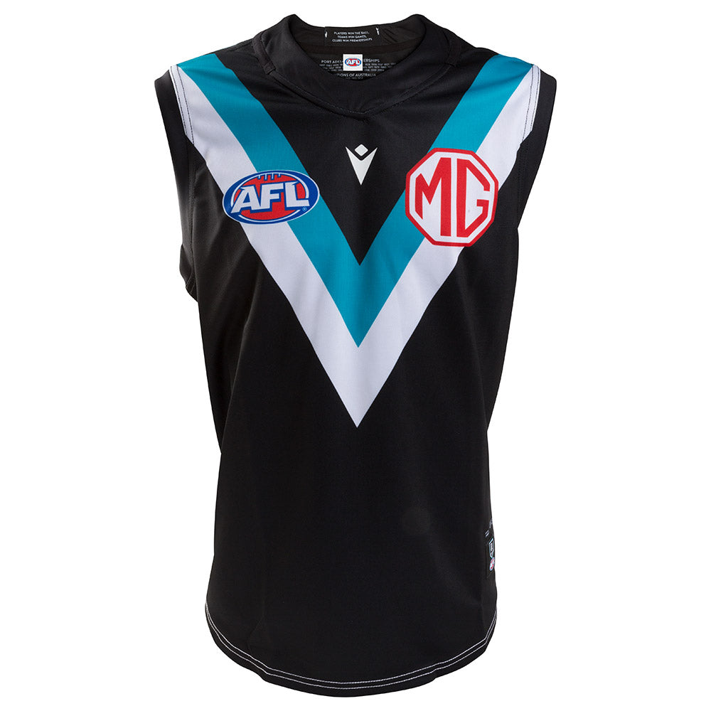 Port Adelaide 2024 Authentic Mens Home Guernsey – The AFL Store