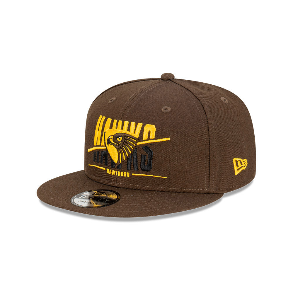 Hawthorn New Era 9fifty Sliced Cap – The AFL Store