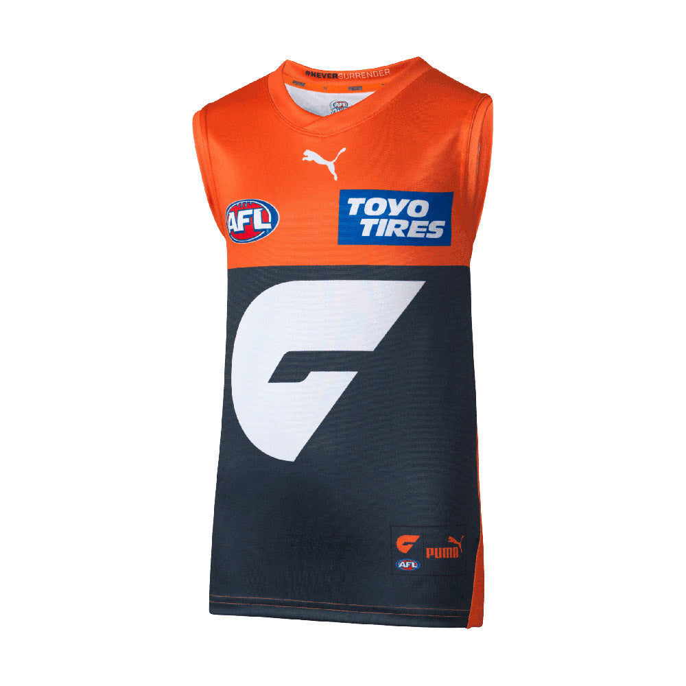 GWS Giants 2023 Authentic Youth Home Guernsey – The AFL Store