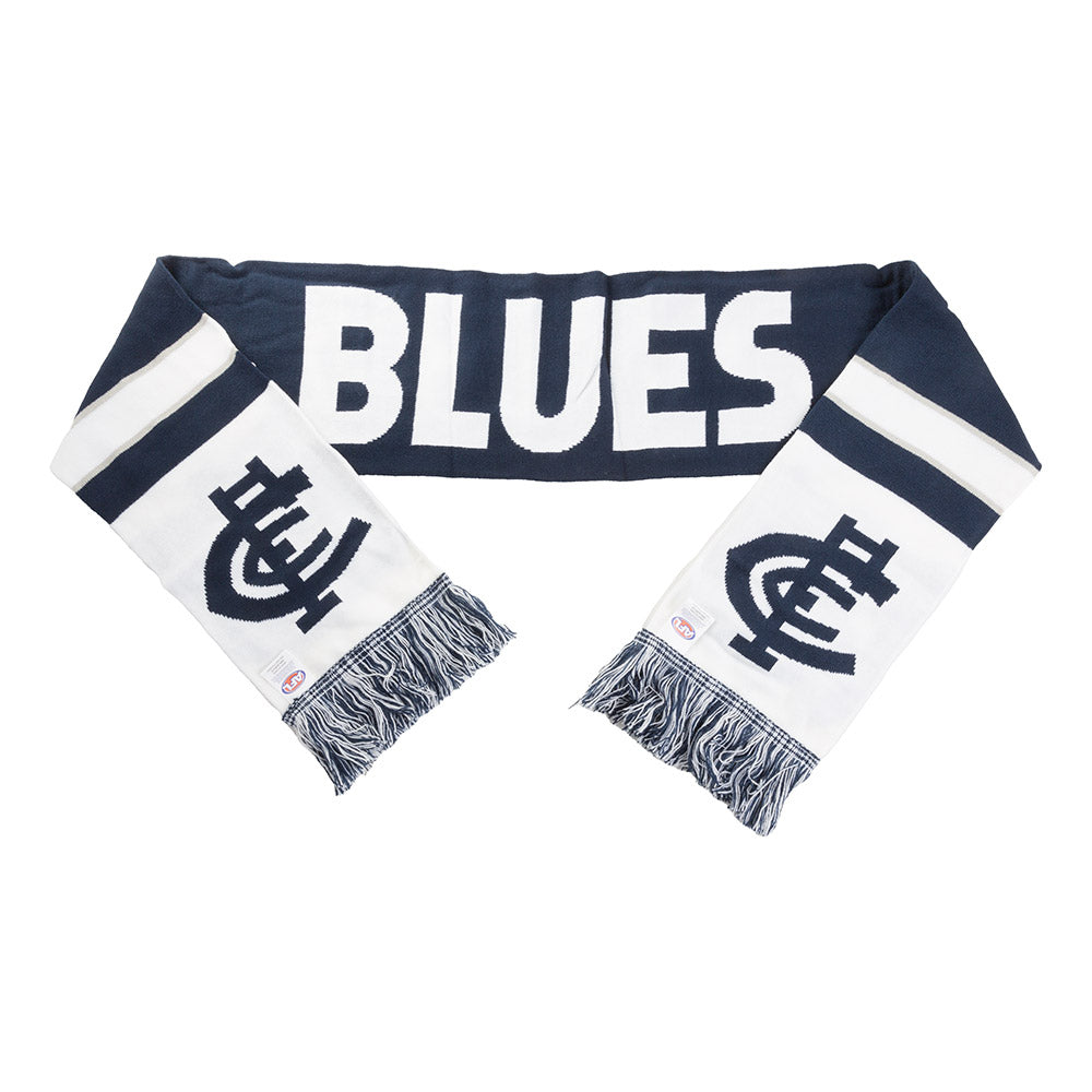 Carlton Retro Scarf – The AFL Store