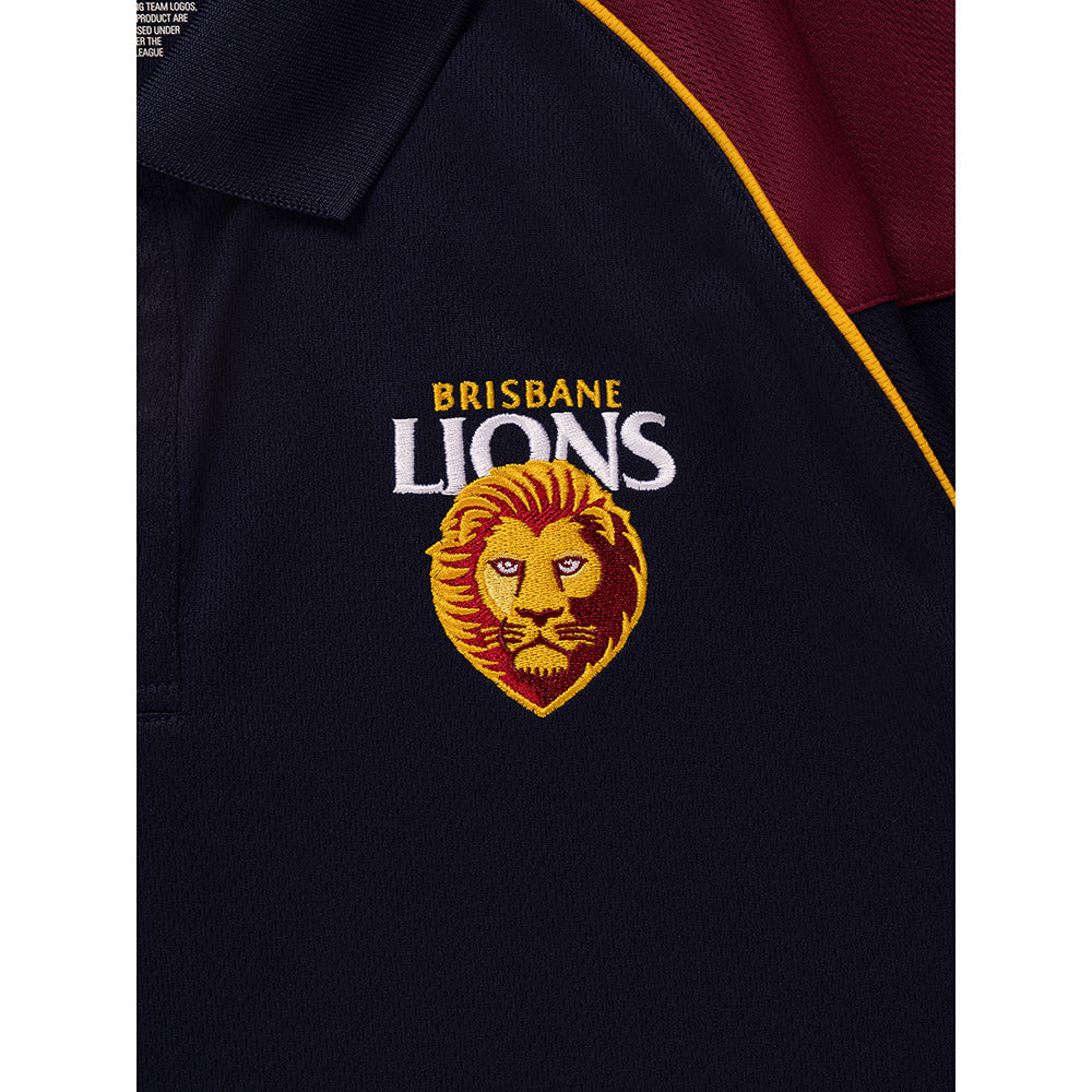 Brisbane Lions 2024 Mens Performance Polo The AFL Store