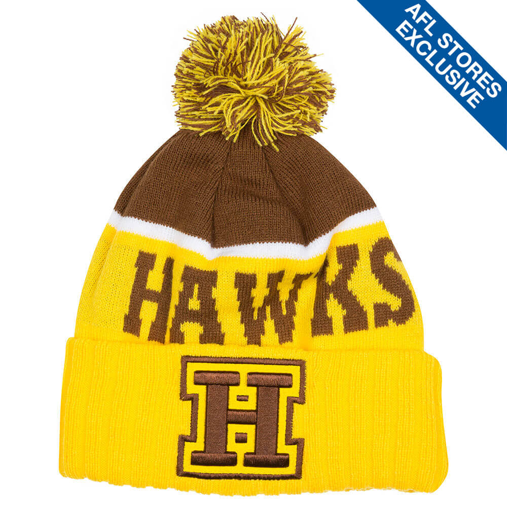 Hawthorn Letter Logo Beanie – The AFL Store