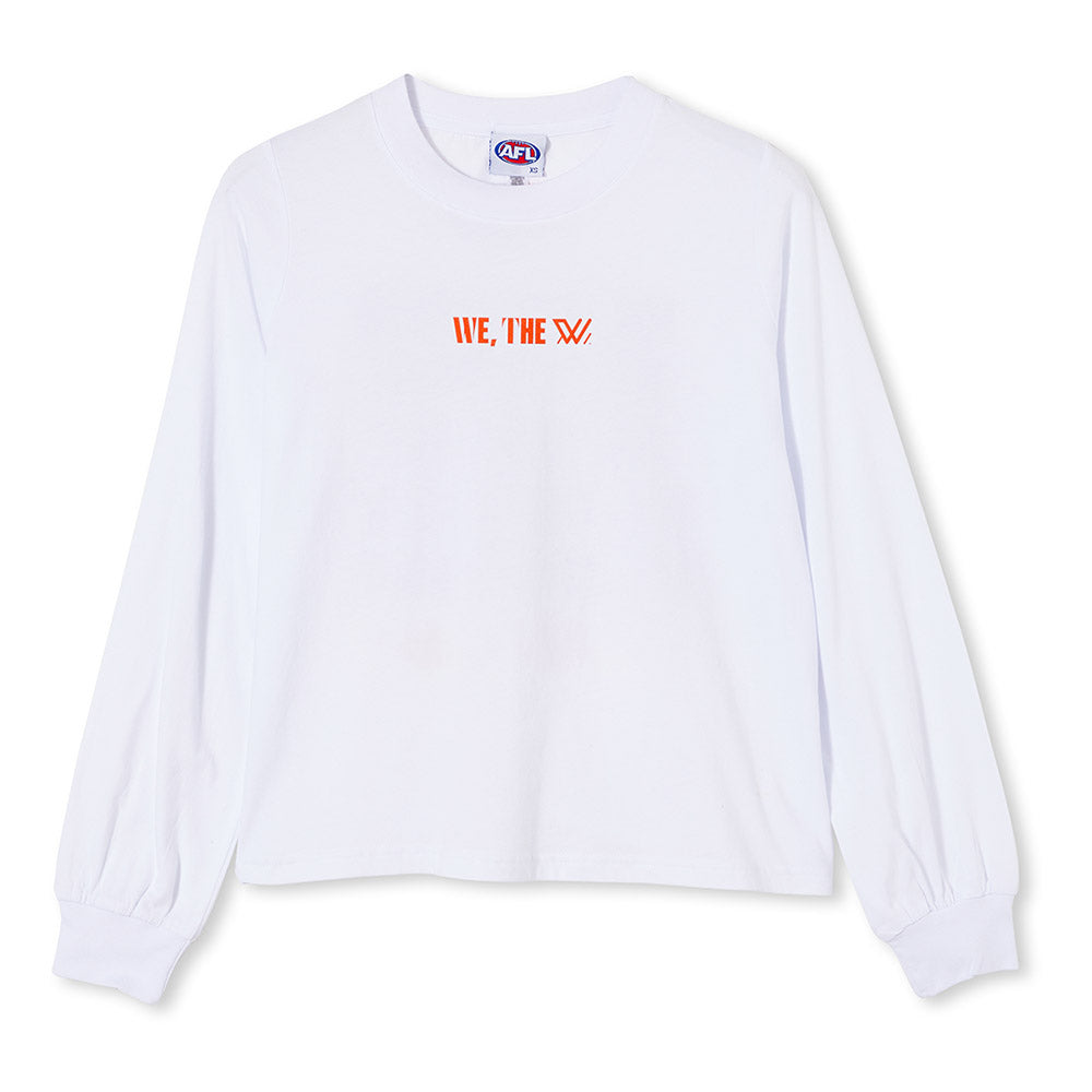 AFLW Season 8 Official Launch Womens Long Sleeve T-Shirt – The AFL Store