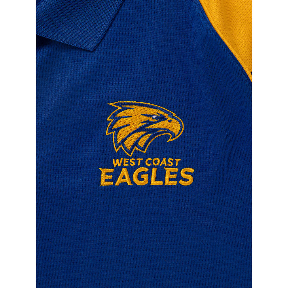 West Coast Eagles 2024 Mens Performance Polo The AFL Store