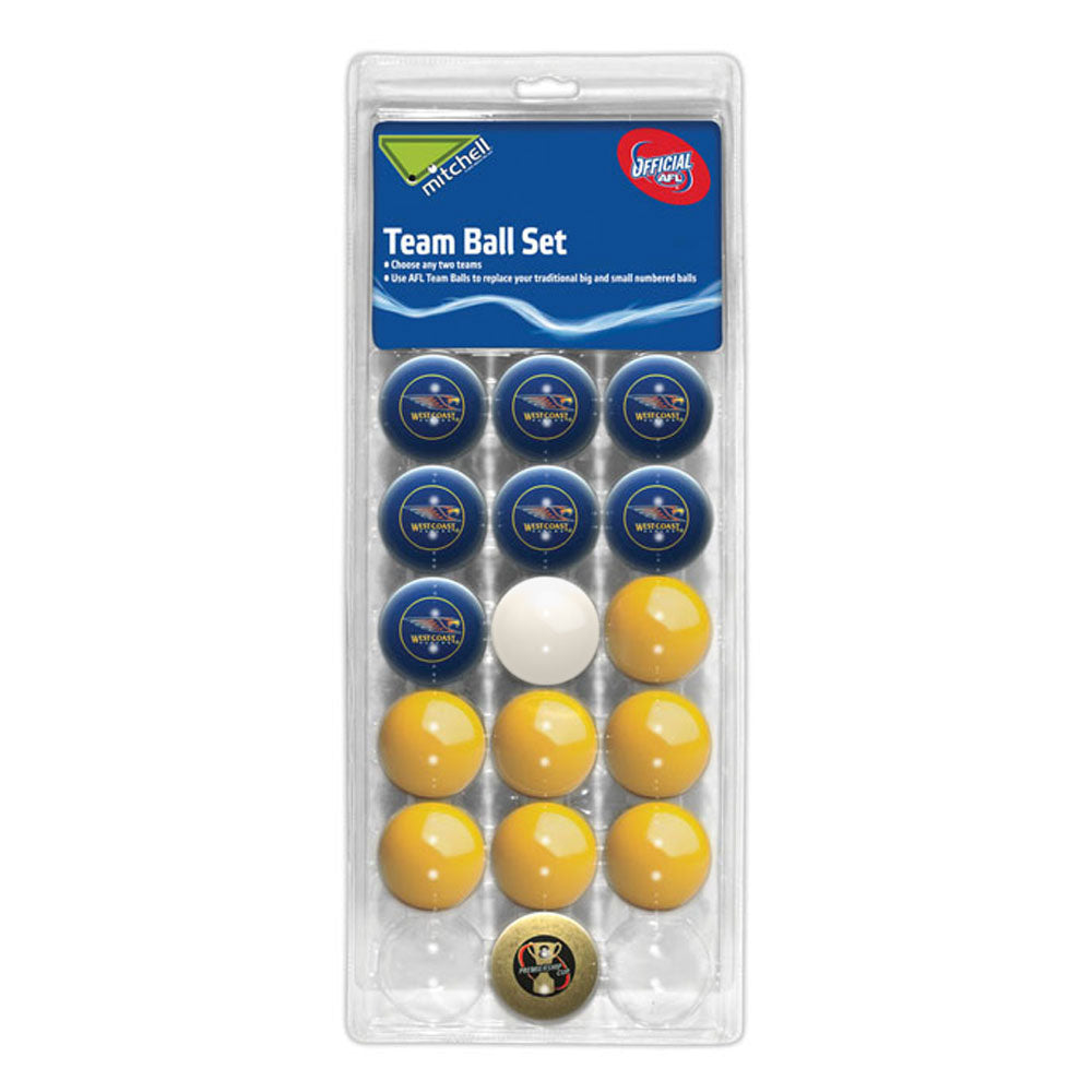 West Coast Eagles Pool Ball Set – The AFL Store