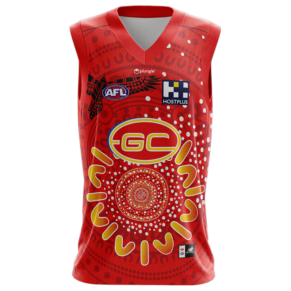 Gold Coast Suns 2023 Authentic Mens Indigenous Guernsey – The AFL Store